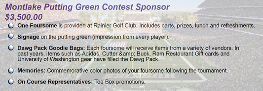 H. Montlake Putting Green Sponsor