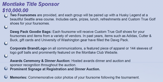 AA. Montlake Title Sponsor